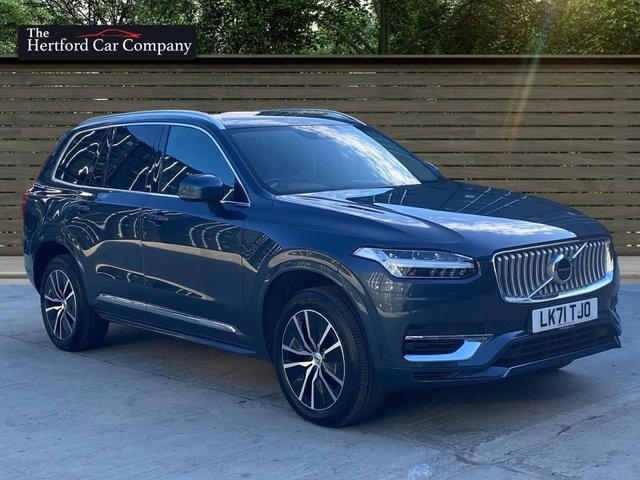 2021 71 Volvo Xc90 2.0h T8 Recharge 11.6kWh Inscription Expression SUV 5dr Petrol Plug-in Hybrid Auto 4WD Euro 6 (s/s) (390 ps)