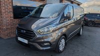 USED 2022 22 FORD TRANSIT CUSTOM 2.0 300 EcoBlue Limited Crew Van Double Cab 5dr Diesel Manual L1 H1 Euro 6 (s/s) (6 Seat) (130 ps) *** REAR VIEW CAMERA - 5 SEATS - CRUISE - AIR CON ***