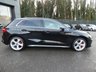 USED 2022 72 AUDI A3 Sportback 1.4 TFSIe 40 S line 5d Plug-in Hybrid S Tronic 13kWh 204 S/S 1 OWNER, FULL SERVICE HISTORY, SAT NAV , VIRTUAL COCKPIT (DIGITAL DASH), FULL BLACK LEATHER UPHOLSTERY, WIRELESS APPLE CARPLAY / ANDROID AUTO (SMART PHONE INTERFACE), REAR PARKING SENSORS, DAB RADIO, BLUETOOTH PHONE & MUSIC, 2x USB C PORTS, PRIVACY GLASS, S TRONIC AUTOMATIC, 18 INCH ALLOYS, POWER FOLDING MIRRORS, LEATHER TIPTRONIC MULTIFUNCTION STEERING WHEEL, CRUISE CONTROL & SPEED LIMITER, RAIN & LIGHT SENSORS, KEYLESS START, VOICE CONTROL, DRIVE SELECT, CLIMATE CONTROL, LANE DEPARTURE WARNING