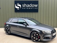 USED 2017 17 AUDI S3 2.0 TFSI Black Edition Sportback 5dr Petrol S Tronic quattro Euro 6 (s/s) (310 ps) 