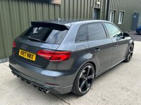 USED 2017 17 AUDI S3 2.0 TFSI Black Edition Sportback 5dr Petrol S Tronic quattro Euro 6 (s/s) (310 ps) 