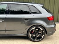 USED 2017 17 AUDI S3 2.0 TFSI Black Edition Sportback 5dr Petrol S Tronic quattro Euro 6 (s/s) (310 ps) 