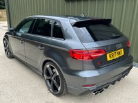 USED 2017 17 AUDI S3 2.0 TFSI Black Edition Sportback 5dr Petrol S Tronic quattro Euro 6 (s/s) (310 ps) 