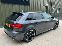 USED 2017 17 AUDI S3 2.0 TFSI Black Edition Sportback 5dr Petrol S Tronic quattro Euro 6 (s/s) (310 ps) 