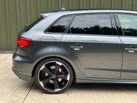 USED 2017 17 AUDI S3 2.0 TFSI Black Edition Sportback 5dr Petrol S Tronic quattro Euro 6 (s/s) (310 ps) 