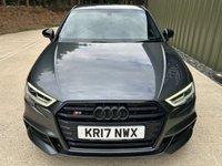 USED 2017 17 AUDI S3 2.0 TFSI Black Edition Sportback 5dr Petrol S Tronic quattro Euro 6 (s/s) (310 ps) 