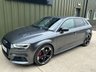 USED 2017 17 AUDI S3 2.0 TFSI Black Edition Sportback 5dr Petrol S Tronic quattro Euro 6 (s/s) (310 ps) 