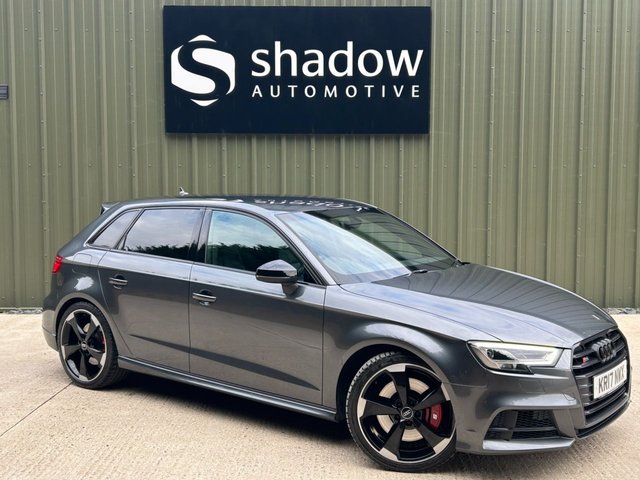 2017 17 Audi S3 2.0 TFSI Black Edition Sportback 5dr Petrol S Tronic quattro Euro 6 (s/s) (310 ps)