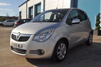 USED 2013 63 VAUXHALL AGILA 1.2 VVT ecoFLEX SE MPV 5dr Petrol Manual Euro 5 (94 ps) &pound;35 Tax - 62.8MPG - Low Insurance