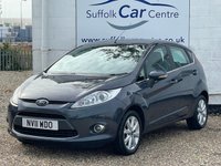 USED 2011 11 FORD FIESTA 1.4 Zetec Hatchback 5dr Petrol Automatic (154 g/km, 94 bhp) www.suffolkcarcentre.co.uk - Located at Lowestoft