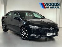 USED 2017 17 VAUXHALL INSIGNIA 1.5i Turbo Design Nav Grand Sport 5dr Petrol Manual Euro 6 (s/s) (165 ps) 17" ALLOYS+REAR PARK+SAT NAV