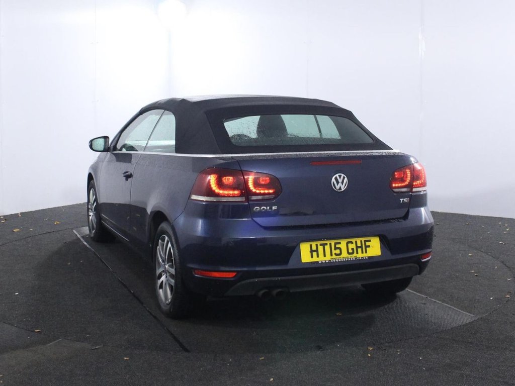 USED 2015 15 VOLKSWAGEN GOLF 1.4 TSI SE Cabriolet 2dr Petrol Manual Euro 5 (122 ps) CRUISE CONTROL - PARK SENSORS
