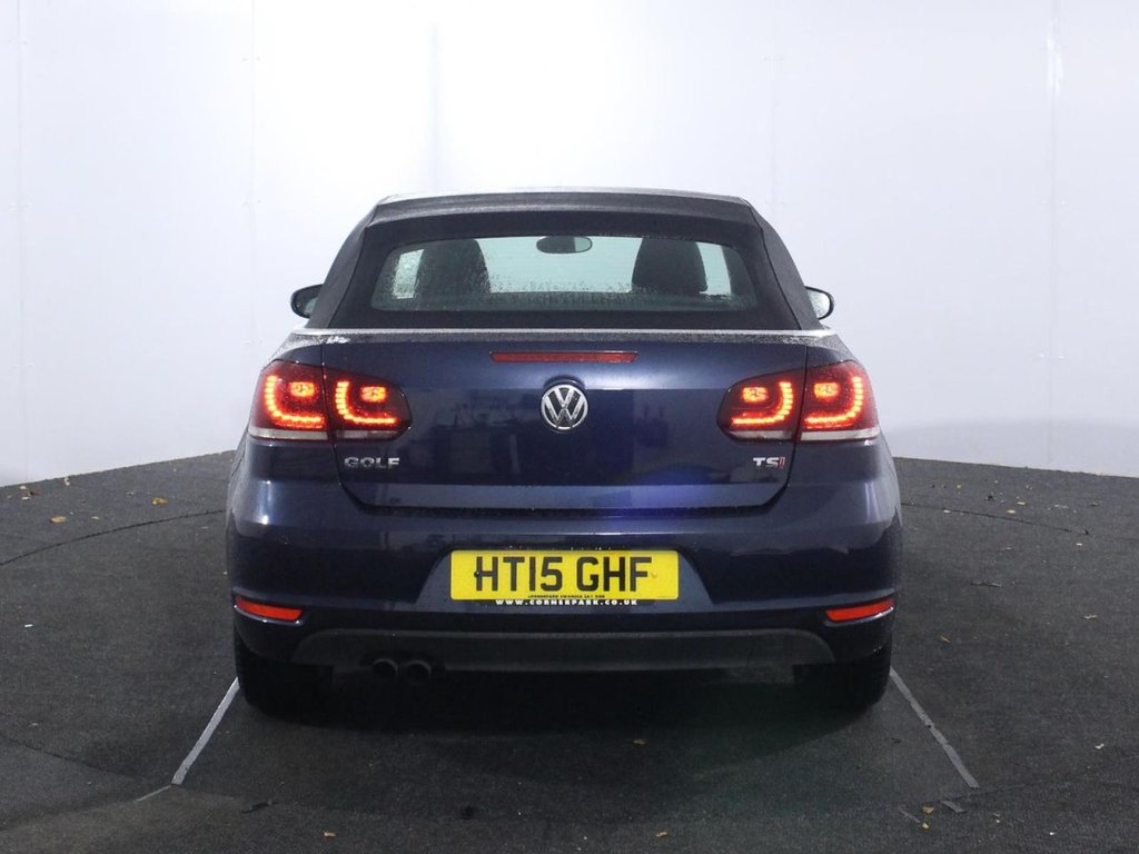 USED 2015 15 VOLKSWAGEN GOLF 1.4 TSI SE Cabriolet 2dr Petrol Manual Euro 5 (122 ps) CRUISE CONTROL - PARK SENSORS