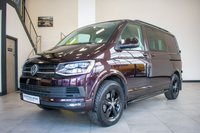USED 2017 17 VOLKSWAGEN TRANSPORTER 2.0 BiTDI T32 BlueMotion Tech Kombi Van 4dr Diesel DSG 4Motion SWB Euro 6 (s/s) (204 ps) 4Motion, Blackberry, No VAT