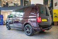 USED 2017 17 VOLKSWAGEN TRANSPORTER 2.0 BiTDI T32 BlueMotion Tech Kombi Van 4dr Diesel DSG 4Motion SWB Euro 6 (s/s) (204 ps) 4Motion, Blackberry, No VAT