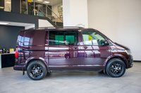 USED 2017 17 VOLKSWAGEN TRANSPORTER 2.0 BiTDI T32 BlueMotion Tech Kombi Van 4dr Diesel DSG 4Motion SWB Euro 6 (s/s) (204 ps) 4Motion, Blackberry, No VAT
