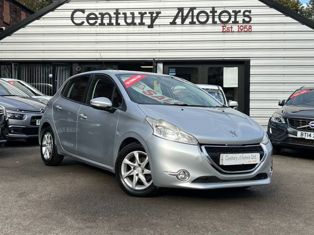 2013 63 Peugeot 208 1.2 VTi Active Hatchback 5dr Petrol Manual Euro 5 (82 ps)