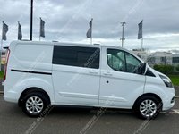 USED 2021 21 FORD TRANSIT CUSTOM 2.0 320 EcoBlue Limited Crew Van Double Cab 5dr Diesel Auto L1 H1 Euro 6 (s/s) (185 ps) 6 SEATS!!