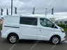 USED 2021 21 FORD TRANSIT CUSTOM 2.0 320 EcoBlue Limited Crew Van Double Cab 5dr Diesel Auto L1 H1 Euro 6 (s/s) (185 ps) 6 SEATS!!