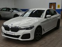 USED 2022 72 BMW 5 SERIES 2.0 520d MHT M Sport Saloon 4dr Diesel Hybrid Steptronic Euro 6 (s/s) (190 ps) SAT NAV LEATHER HEATED SEATS CRUISE CONTROL REAR VIEW CAMERA PARKING SENSORS 1 OWNER EXCELLENT SERVICE HISTORY WARRANTY