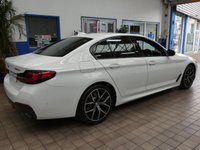 USED 2022 72 BMW 5 SERIES 2.0 520d MHT M Sport Saloon 4dr Diesel Hybrid Steptronic Euro 6 (s/s) (190 ps) SAT NAV LEATHER HEATED SEATS CRUISE CONTROL REAR VIEW CAMERA PARKING SENSORS 1 OWNER EXCELLENT SERVICE HISTORY WARRANTY
