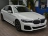 USED 2022 72 BMW 5 SERIES 2.0 520d MHT M Sport Saloon 4dr Diesel Hybrid Steptronic Euro 6 (s/s) (190 ps) SAT NAV LEATHER HEATED SEATS CRUISE CONTROL REAR VIEW CAMERA PARKING SENSORS 1 OWNER EXCELLENT SERVICE HISTORY WARRANTY