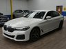 USED 2022 72 BMW 5 SERIES 2.0 520d MHT M Sport Saloon 4dr Diesel Hybrid Steptronic Euro 6 (s/s) (190 ps) SAT NAV LEATHER HEATED SEATS CRUISE CONTROL REAR VIEW CAMERA PARKING SENSORS 1 OWNER EXCELLENT SERVICE HISTORY WARRANTY