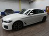 USED 2022 72 BMW 5 SERIES 2.0 520d MHT M Sport Saloon 4dr Diesel Hybrid Steptronic Euro 6 (s/s) (190 ps) SAT NAV LEATHER HEATED SEATS CRUISE CONTROL REAR VIEW CAMERA PARKING SENSORS 1 OWNER EXCELLENT SERVICE HISTORY WARRANTY