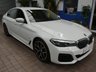 USED 2022 72 BMW 5 SERIES 2.0 520d MHT M Sport Saloon 4dr Diesel Hybrid Steptronic Euro 6 (s/s) (190 ps) SAT NAV LEATHER HEATED SEATS CRUISE CONTROL REAR VIEW CAMERA PARKING SENSORS 1 OWNER EXCELLENT SERVICE HISTORY WARRANTY