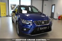 USED 2019 19 SEAT ARONA 1.0 TSI GPF XCELLENCE SUV 5dr Petrol Manual Euro 6 (s/s) (115 ps) ***ONE OWNER & FULL SERVICE HISTORY***SATNAV APPLE CAR PLAY & ANDROID AUTO***ADAPTIVE CRUISE CONTROL***FULL LED AUTO HEADLIGHTS***BLUETOOTH & DAB RADIO***CLIMATE CONTROL & REAR PARKING SENSORS***