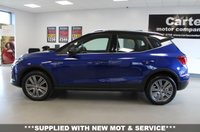 USED 2019 19 SEAT ARONA 1.0 TSI GPF XCELLENCE SUV 5dr Petrol Manual Euro 6 (s/s) (115 ps) ***ONE OWNER & FULL SERVICE HISTORY***SATNAV APPLE CAR PLAY & ANDROID AUTO***ADAPTIVE CRUISE CONTROL***FULL LED AUTO HEADLIGHTS***BLUETOOTH & DAB RADIO***CLIMATE CONTROL & REAR PARKING SENSORS***
