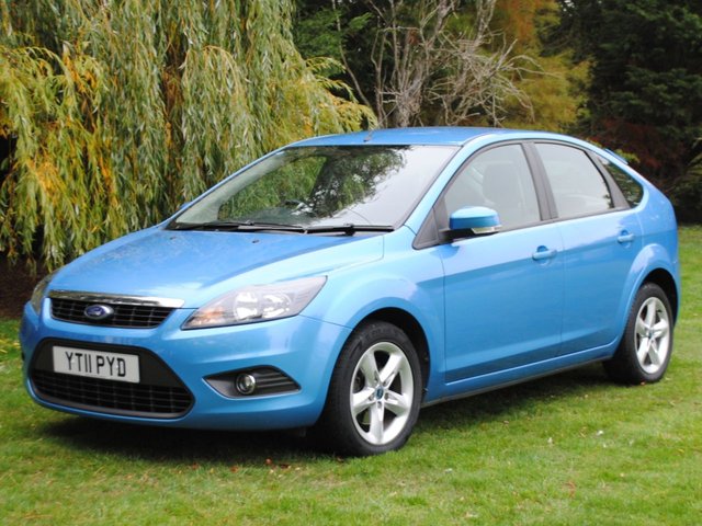2011 11 Ford Focus 1.8 Zetec Hatchback 5dr Petrol Manual (169 g/km, 123 bhp)