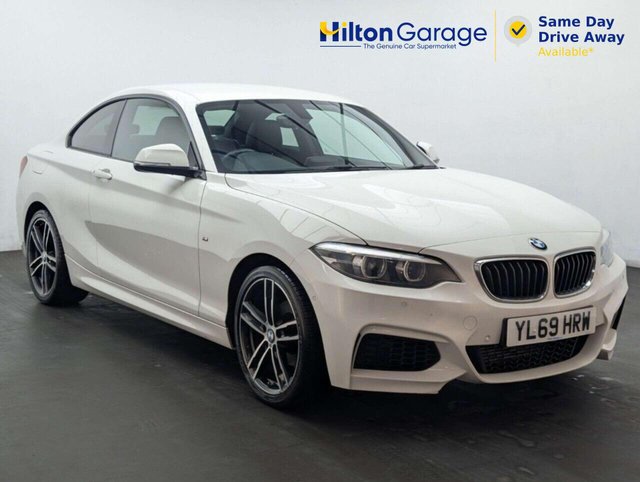 2020 69 BMW 2 SERIES 1.5 218i GPF M Sport Coupe 2dr Petrol Manual Euro 6 (s/s) (136 ps) ALPHINE WHITE + DAKOTA LEATHER CLICK & COLLECT/HOME DELIVERY