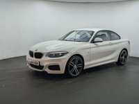 USED 2020 69 BMW 2 SERIES 1.5 218i GPF M Sport Coupe 2dr Petrol Manual Euro 6 (s/s) (136 ps) ALPHINE WHITE + DAKOTA LEATHER CLICK & COLLECT/HOME DELIVERY