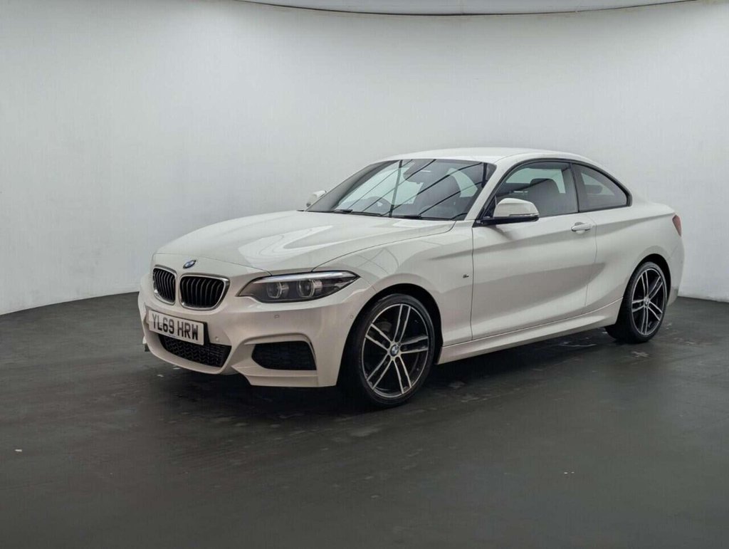 Used 2020 69 BMW 2 SERIES 1.5 218i GPF M Sport Coupe 2dr Petrol Manual Euro 6 (s/s) (136 ps) ALPHINE WHITE + DAKOTA LEATHER CLICK & COLLECT/HOME DELIVERY