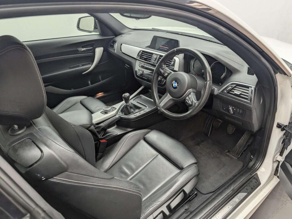 Used 2020 69 BMW 2 SERIES 1.5 218i GPF M Sport Coupe 2dr Petrol Manual Euro 6 (s/s) (136 ps) ALPHINE WHITE + DAKOTA LEATHER CLICK & COLLECT/HOME DELIVERY