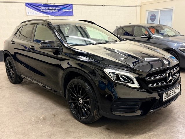 2019 69 Mercedes-Benz Gla 1.6 GLA200 AMG Line Edition Night Pack SUV 5 Door Petrol 7G-DCT Euro 6 (s/s) (156 ps)