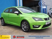 USED 2014 14 SEAT IBIZA 1.2 TSI FR Sport Coupe 3dr Petrol Manual Euro 5 (105 ps) Satellite Navigation - Cruise Control - Bluetooth