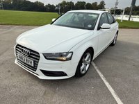 USED 2013 63 AUDI A4 2.0 TDI SE Technik Saloon 4dr Diesel Manual Euro 5 (s/s) (143 ps) MOT OCTOBER 2026,, CRUISE