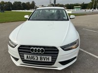 USED 2013 63 AUDI A4 2.0 TDI SE Technik Saloon 4dr Diesel Manual Euro 5 (s/s) (143 ps) MOT OCTOBER 2026,, CRUISE