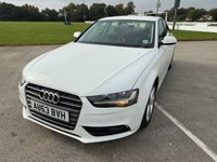 USED 2013 63 AUDI A4 2.0 TDI SE Technik Saloon 4dr Diesel Manual Euro 5 (s/s) (143 ps) MOT OCTOBER 2026,, CRUISE