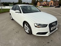 USED 2013 63 AUDI A4 2.0 TDI SE Technik Saloon 4dr Diesel Manual Euro 5 (s/s) (143 ps) MOT OCTOBER 2026,, CRUISE
