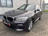 USED 2018 68 BMW X3 2.0 20d M Sport SUV 5dr Diesel Auto xDrive Euro 6 (s/s) (190 ps) HEATED SEATS, REVERSE CAMERA