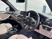 USED 2018 68 BMW X3 2.0 20d M Sport SUV 5dr Diesel Auto xDrive Euro 6 (s/s) (190 ps) HEATED SEATS, REVERSE CAMERA