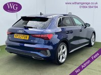USED 2023 23 AUDI A3 1.5 TFSI 35 S line Sportback 5dr Petrol S Tronic Euro 6 (s/s) (150 ps) 