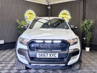 USED 2017 67 FORD RANGER 3.2 TDCi Wildtrak Pickup Double Cab 4dr Diesel Auto 4WD Euro 6 (200 ps) DELIVERY AVAILABLE