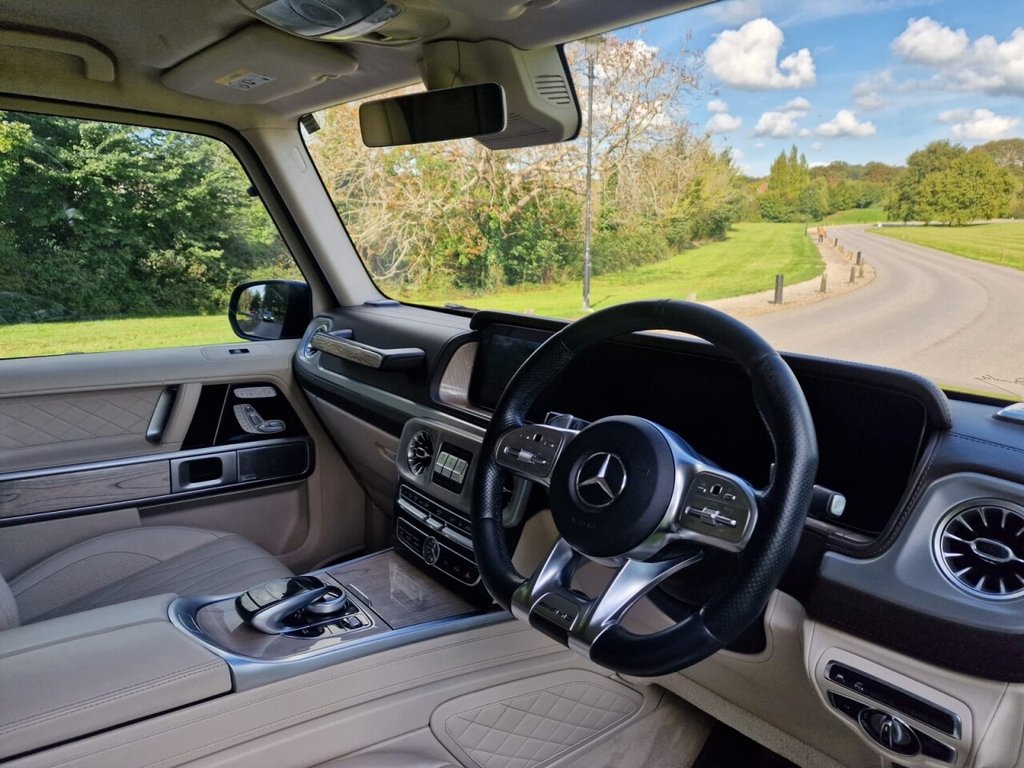 USED 2019 68 MERCEDES-BENZ G-CLASS 4.0 G63 V8 BiTurbo AMG SUV 5dr Petrol SpdS+9GT 4MATIC Euro 6 (s/s) (585 ps) FINANCE AVAILABLE