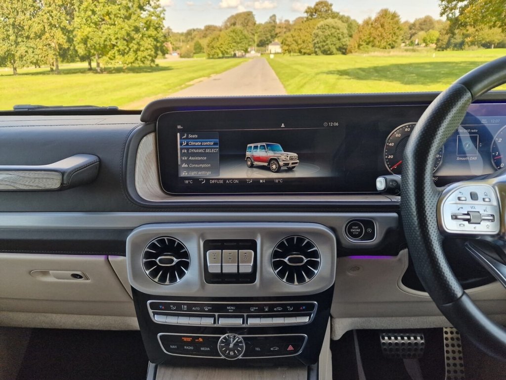 USED 2019 68 MERCEDES-BENZ G-CLASS 4.0 G63 V8 BiTurbo AMG SUV 5dr Petrol SpdS+9GT 4MATIC Euro 6 (s/s) (585 ps) FINANCE AVAILABLE