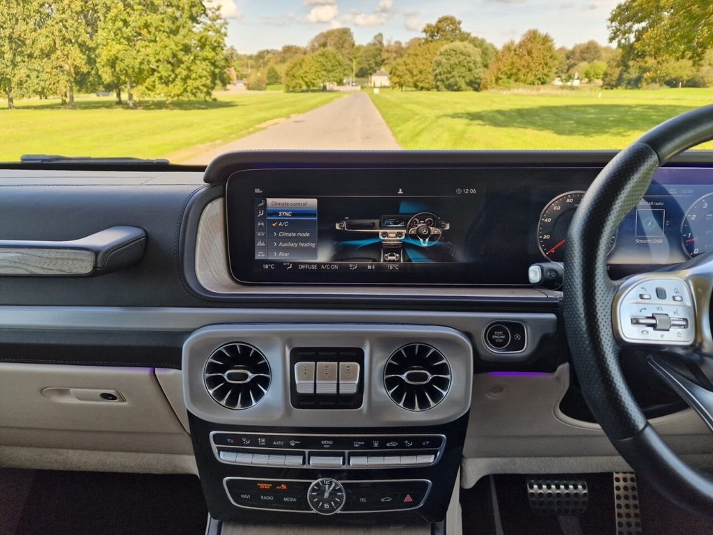 USED 2019 68 MERCEDES-BENZ G-CLASS 4.0 G63 V8 BiTurbo AMG SUV 5dr Petrol SpdS+9GT 4MATIC Euro 6 (s/s) (585 ps) FINANCE AVAILABLE