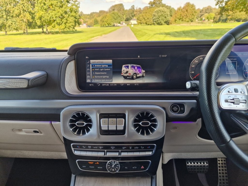 USED 2019 68 MERCEDES-BENZ G-CLASS 4.0 G63 V8 BiTurbo AMG SUV 5dr Petrol SpdS+9GT 4MATIC Euro 6 (s/s) (585 ps) FINANCE AVAILABLE